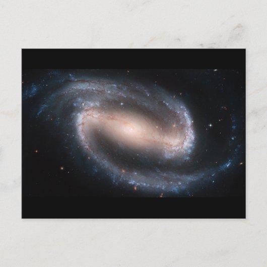 Barred spiral Galaxy NGC 1300 Postkarte (Vorderseite)