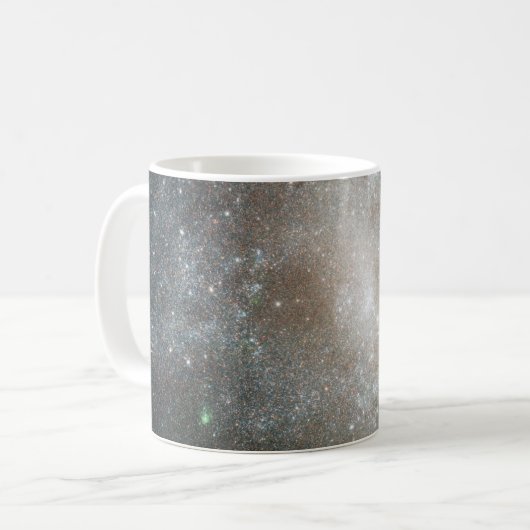Barred Spiral Galaxy NGC 1313 - HST Kaffeetasse (Vorderseite Links)