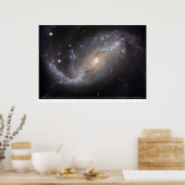 Barred Spiral Galaxy NGC 1672 Poster (Küche)