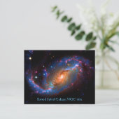 Barred Spiral Galaxy NGC 1672 Postkarte (Stehend Vorderseite)