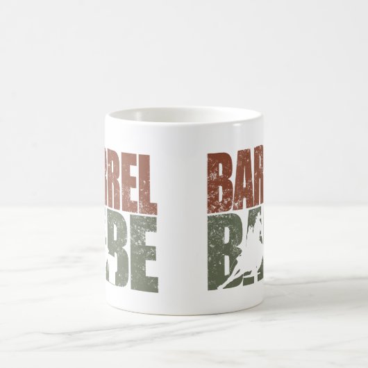 Barrel Babe Western Show Kaffeetasse (Mittel)