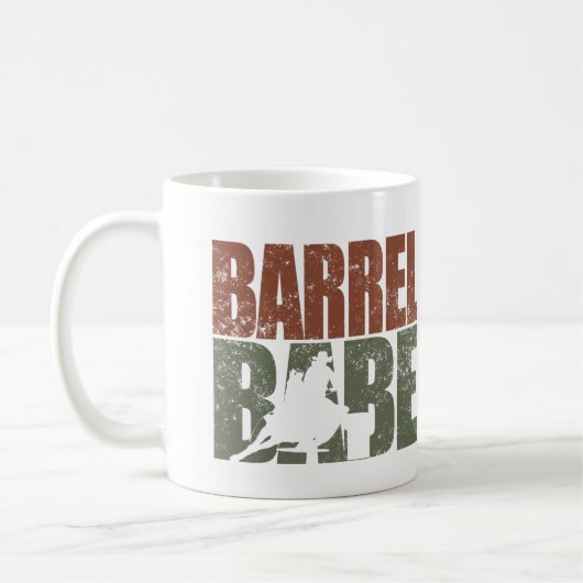 Barrel Babe Western Show Kaffeetasse (Links)