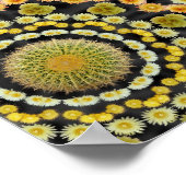 Barrel Cactus Array 1 Poster (Ecke)