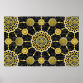 Barrel Cactus Array 1 Poster (Vorne)