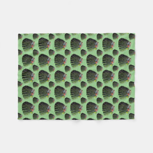 Barrel Cactus Fleece Blanket (Vorderseite (Horizontal))
