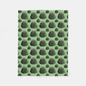 Barrel Cactus Fleece Blanket (Vorderseite)