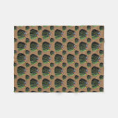 Barrel Cactus Fleece Blanket (Vorderseite (Horizontal))