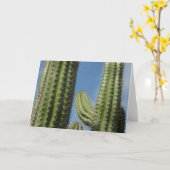Barrel Cactus I Desert Foto Karte (Gelbe Blume)