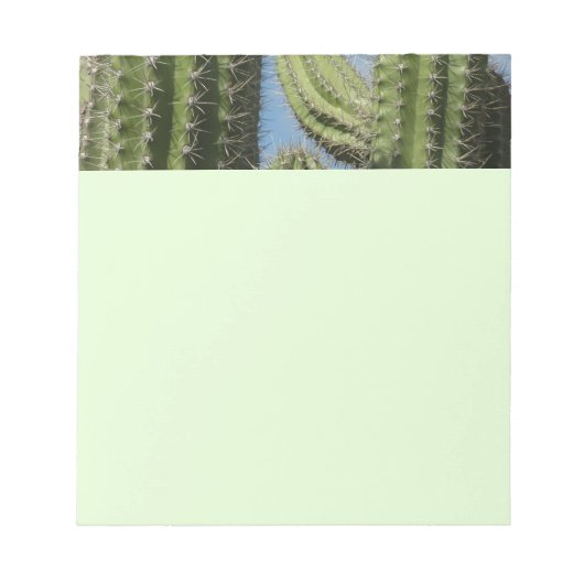 Barrel Cactus I Desert Foto Notizblock (Vorderseite)