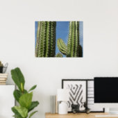 Barrel Cactus I Desert Foto Poster (Heimbüro)