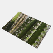 Barrel Cactus II Desert Nature Foto Fußmatte (Schrägansicht)