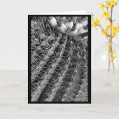 Barrel Cactus Karte (Gelbe Blume)