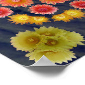 BARREL CACTUS MANDALA 3 POSTER (Ecke)