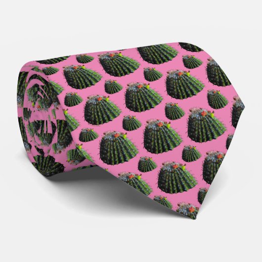 Barrel Cactus Neck Tie Krawatte (Gerollt)