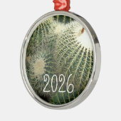 Barrel Cactus Ornament Aus Metall (Links)
