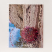 Barrel Cactus, Valley Staat Park, Nevada Puzzle (Vertikal)