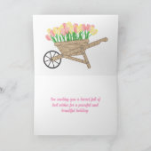 BARREL OF EASTER WISHES CARD DANKESKARTE (Innenseite)