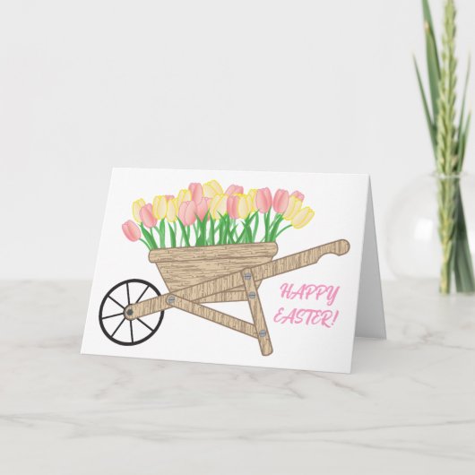 BARREL OF EASTER WISHES CARD DANKESKARTE (Vorderseite)