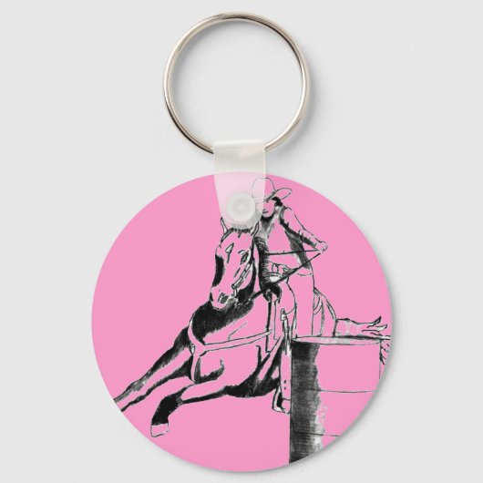 Barrel Racer 100 Schlüsselanhänger (Vorderseite)