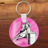 Barrel Racer 103 Schlüsselanhänger (Vorderseite)
