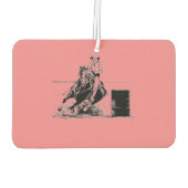 Barrel Racer Autolufterfrischer (Rückseite)