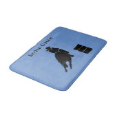 Barrel Racer Badematte (Schrägansicht)