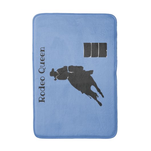 Barrel Racer Badematte (Vorderseite Vertikal)