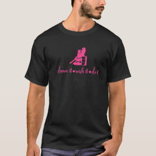 Barrel Racer Dream Es wünscht es tun Cowgirl Motiv T-Shirt