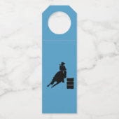 Barrel Racer Flaschenanhänger (Rückseite)