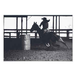 Barrel Racer — Fotodruck