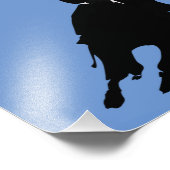 Barrel Racer Fotodruck (Ecke)