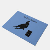 Barrel Racer Fußmatte (Schrägansicht)