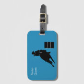 Barrel Racer Gepäckanhänger (Vorderseite Vertikal)