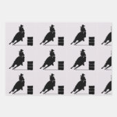 Barrel Racer Geschenkpapier Set (Vorderseite 3)