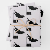 Barrel Racer Geschenkpapier Set (Beispiel)