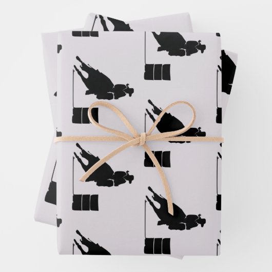 Barrel Racer Geschenkpapier Set (Beispiel)