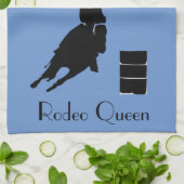 Barrel Racer Geschirrtuch (Gefaltet)