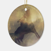 Barrel Racer Gift Ornament (Links)