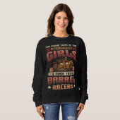 Barrel Racer Girl Barel Racing Sweatshirt (Vorne ganz)