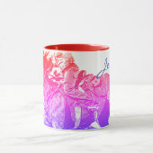 Barrel Racer II (Regenbogen) Tasse (Zentrum)