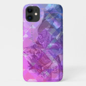 Barrel Racer II (rosa violett, dunkelgeometrisch) Case-Mate iPhone Hülle (Rückseite)