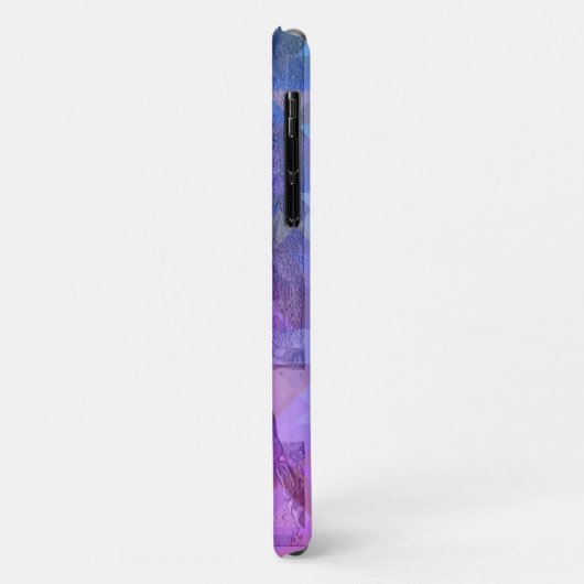 Barrel Racer II (rosa violett, dunkelgeometrisch) Case-Mate iPhone Hülle (Hinten/Links)