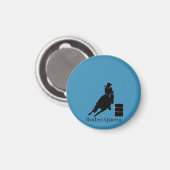 Barrel Racer Magnet (Vorderseite/Rückseite)