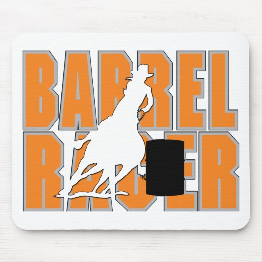 Barrel Racer Mousepad (Vorne)