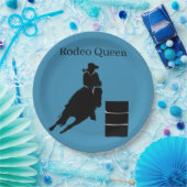 Barrel Racer Pappteller (Party)
