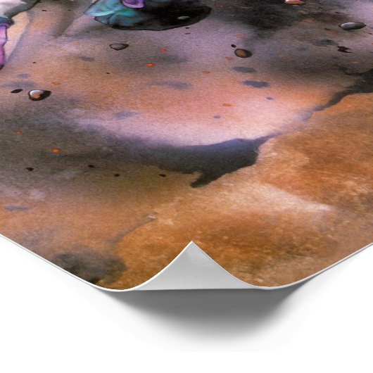 Barrel Racer Poster (Ecke)