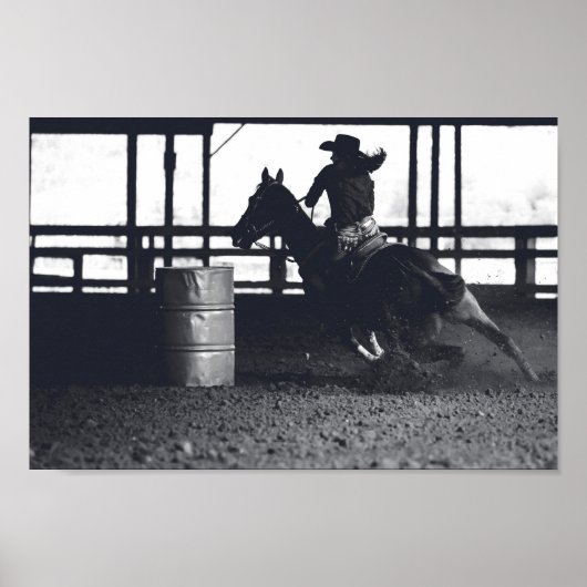 Barrel Racer — Poster (Vorne)