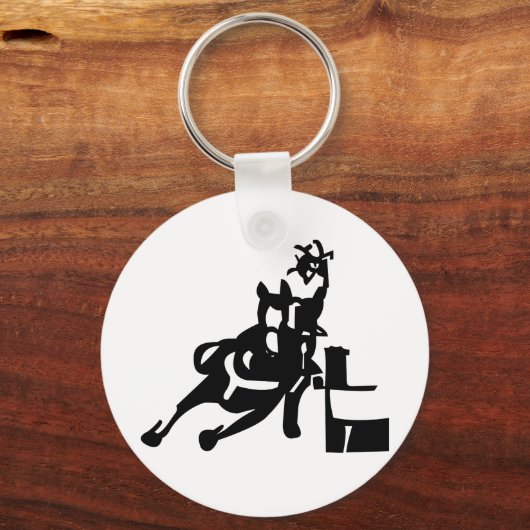 Barrel Racer Schlüsselanhänger (Vorderseite)