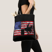 Barrel Racing American Tasche (Von Nahem)