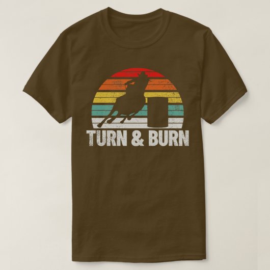 Barrel Racing Barrel Rodeo 1 T-Shirt (Design vorne)